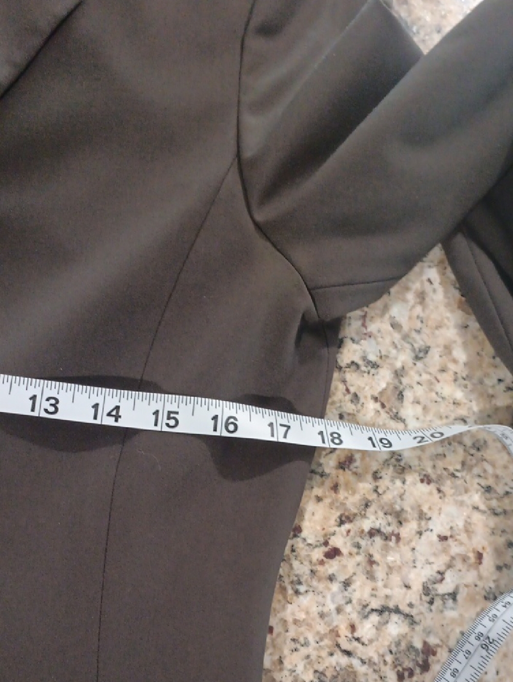 Womens Black Single-Button Blazer - Picture 11 of 12